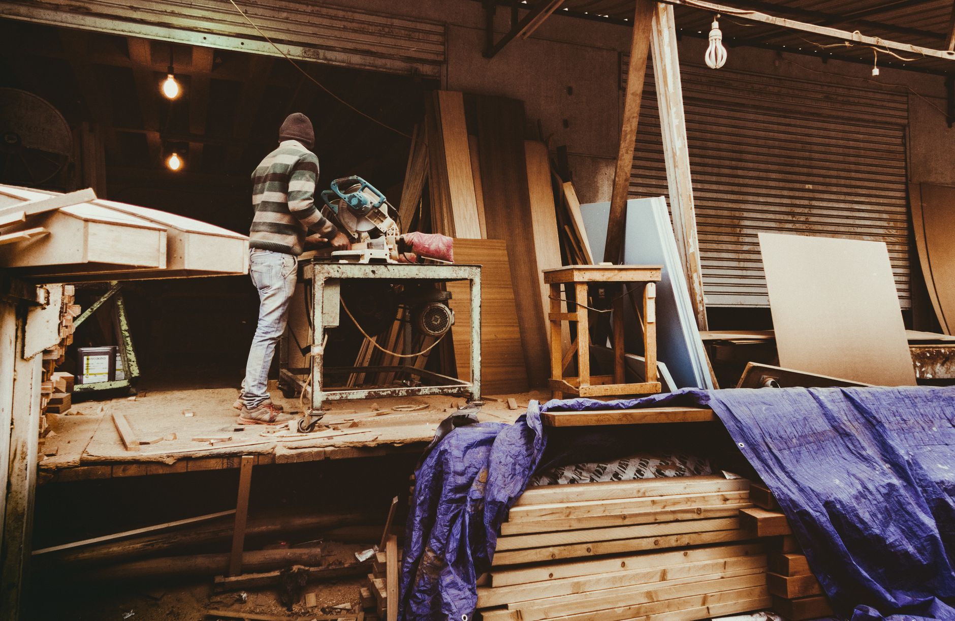 Chantier menuiserie Meudon
